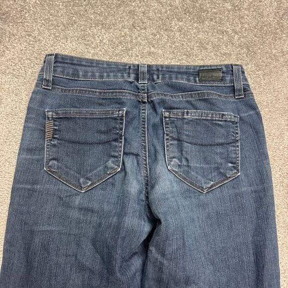 Paige Skyline Skinny Denim Jeans Womens 26 Blue Dark Wash Mid Rise Casual 28x28 - Picture 4 of 15